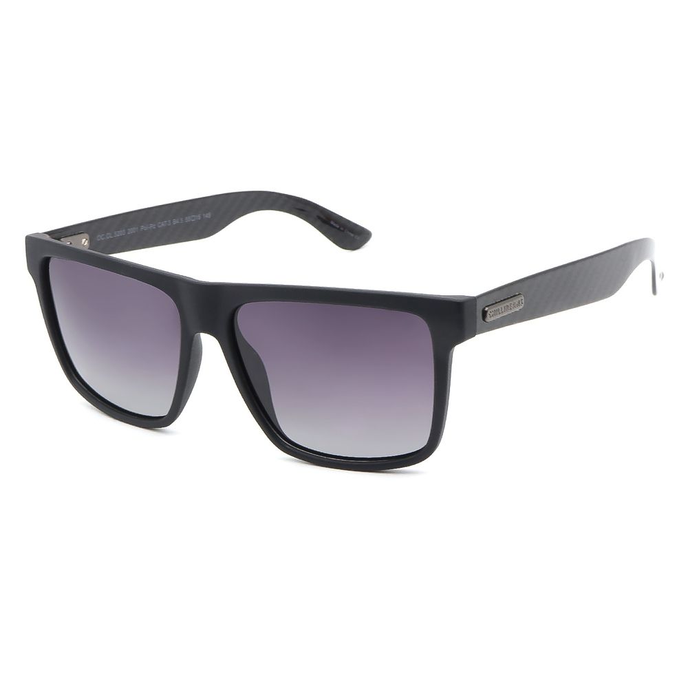 OC.CL.5203-2001.1  Oculos de Sol Masculino Chilli Beans Quadrado Polarizado Degrade Preto -3-